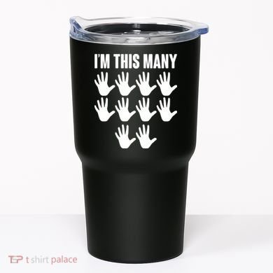 I'm This Many - 50th Birthday Tumbler