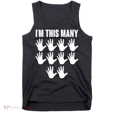 I'm This Many - 50th Birthday Tank Top