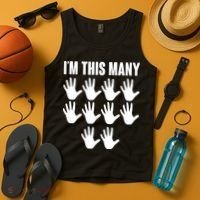 I'm This Many - 50th Birthday Tank Top thumb 4