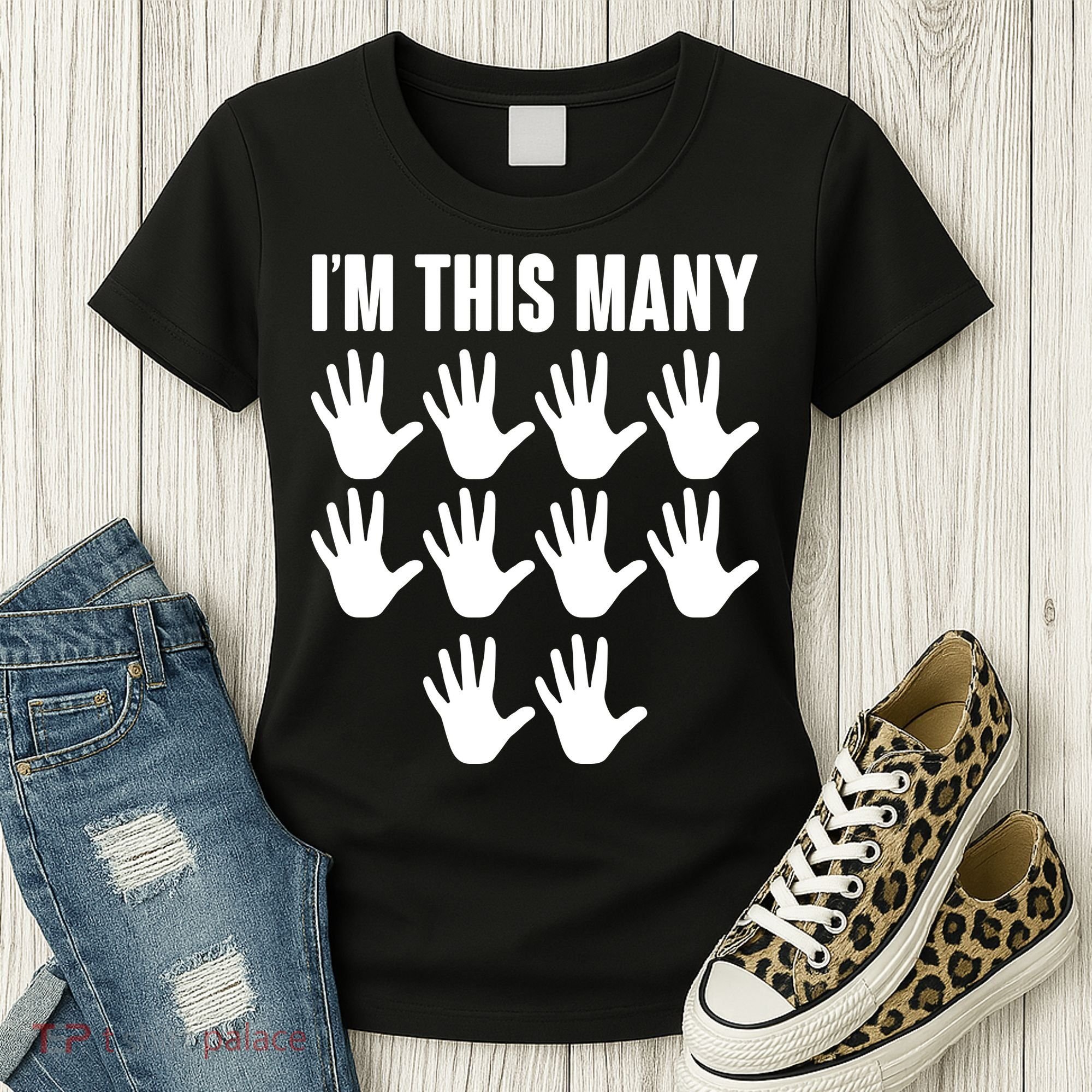 I'm This Many - 50th Birthday Women's T-Shirt