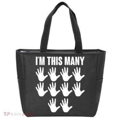 I'm This Many - 50th Birthday Tote Bag