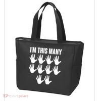 I'm This Many - 50th Birthday Tote Bag thumb 3