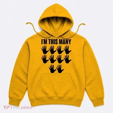 I'm This Many - 50th Birthday Hoodie