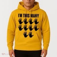 I'm This Many - 50th Birthday Hoodie thumb 2