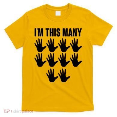 I'm This Many - 50th Birthday T-Shirt