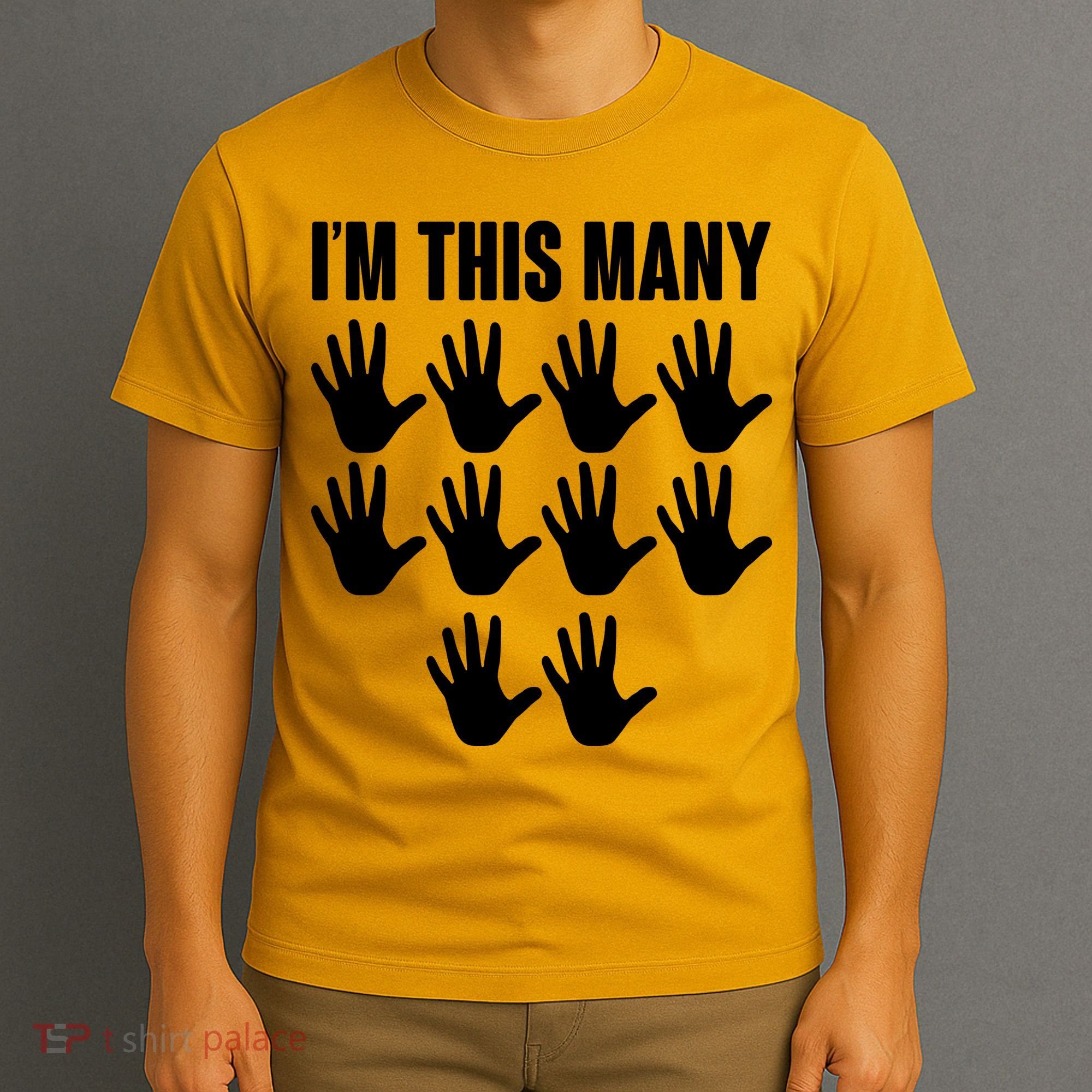 I'm This Many - 50th Birthday T-Shirt