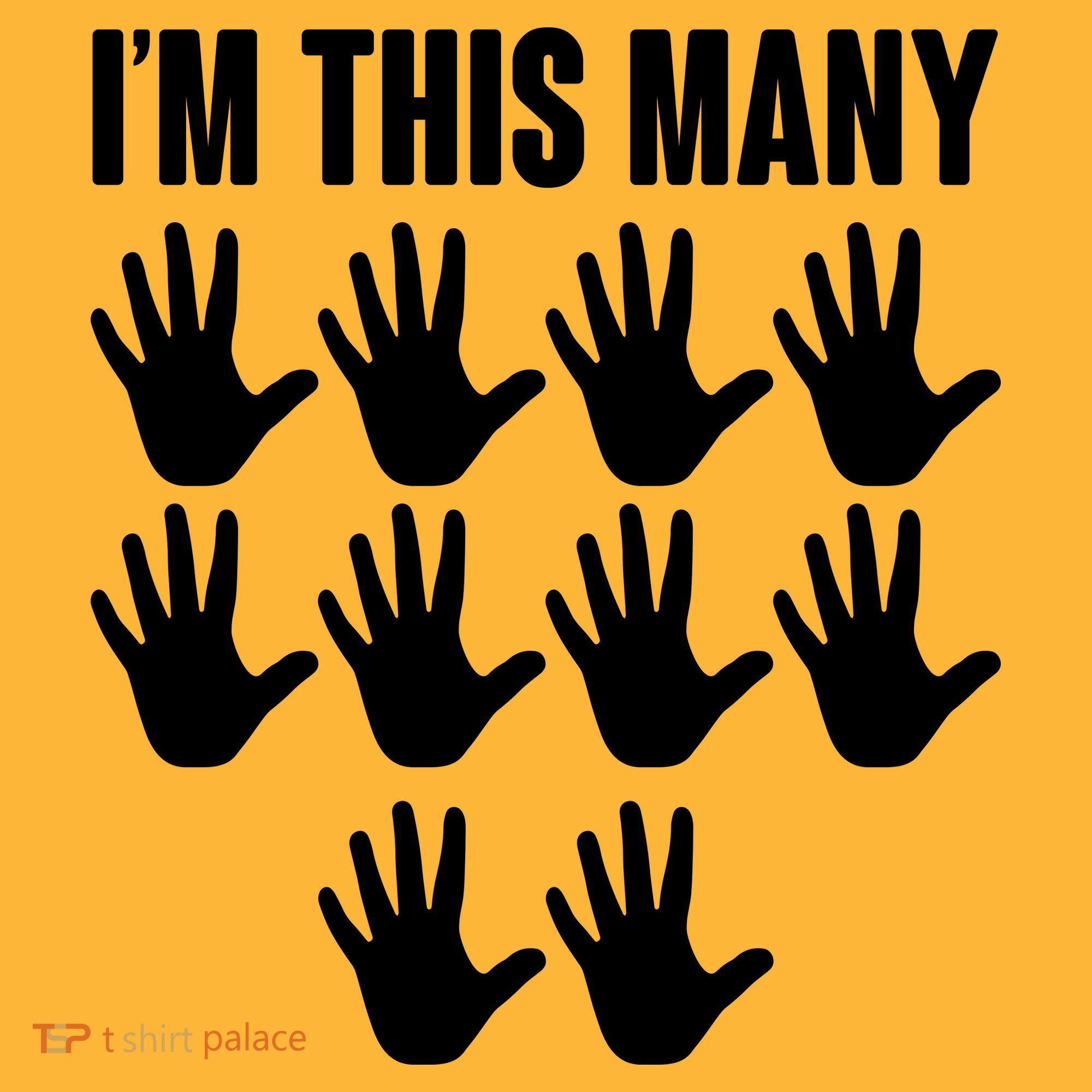 I'm This Many - 50th Birthday T-Shirt