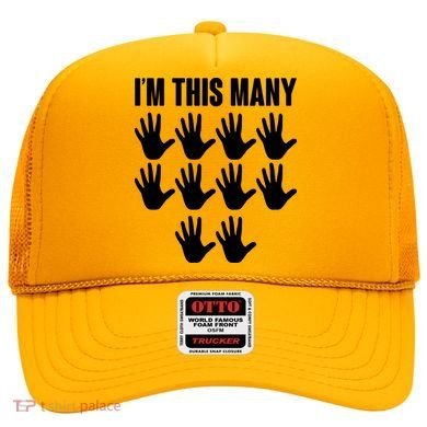 I'm This Many - 50th Birthday Hat
