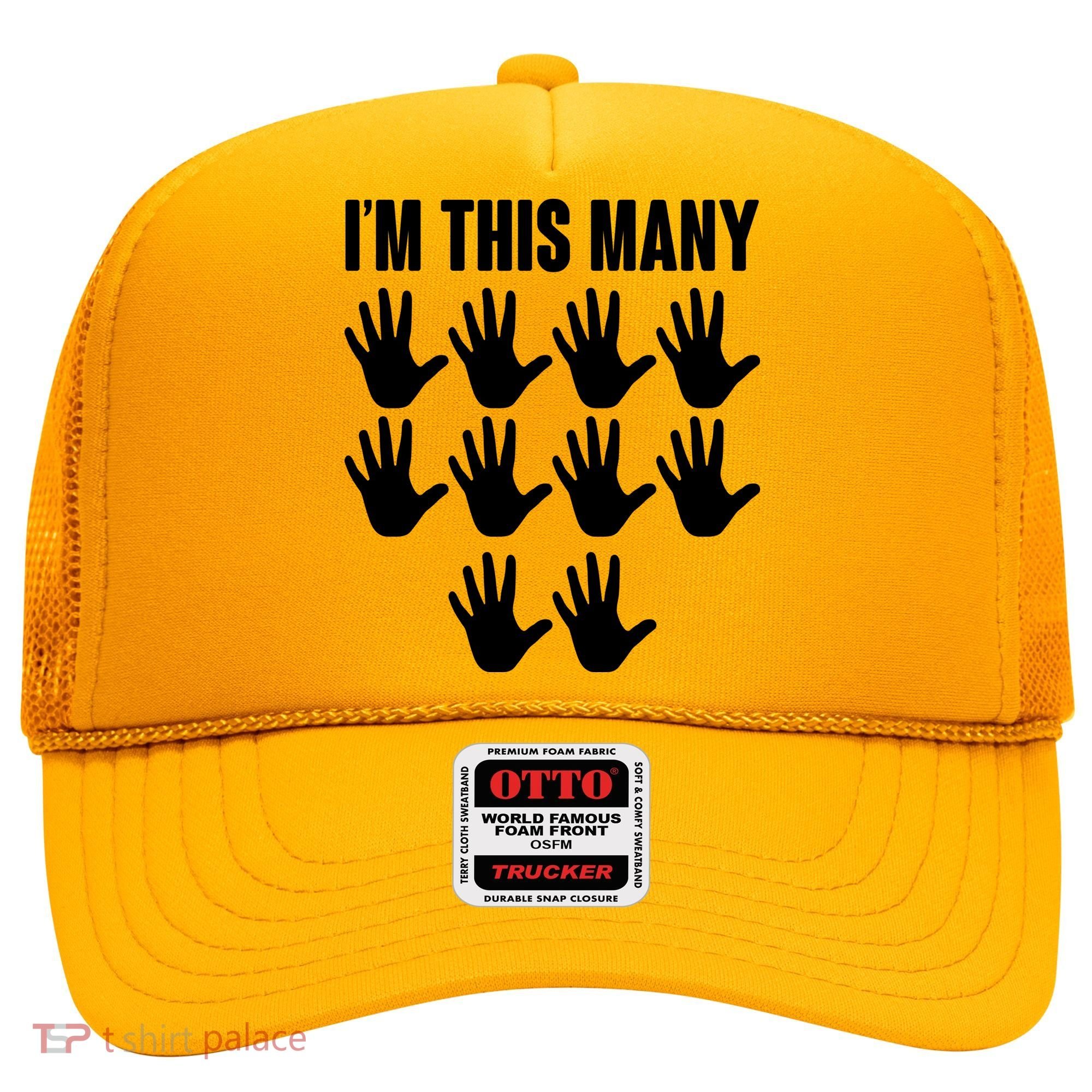 I'm This Many - 50th Birthday Hat