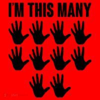 I'm This Many - 50th Birthday Santa Hat thumb 1