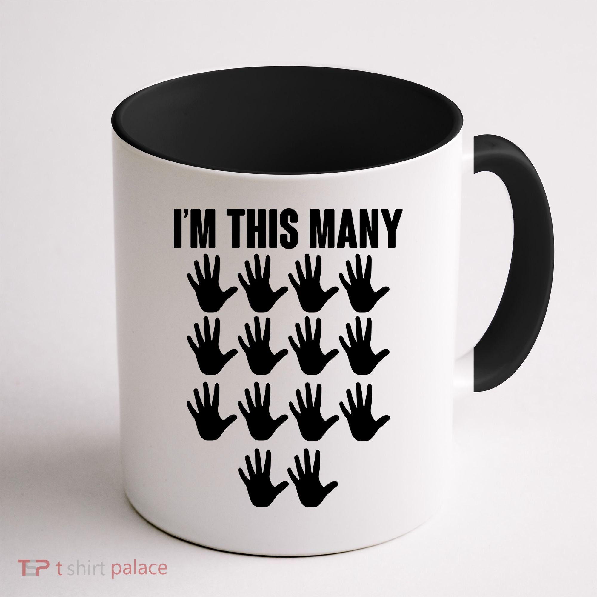 I'm This Many - 70th Birthday Coffee Mug