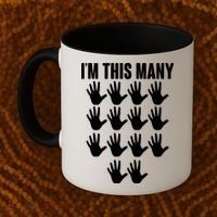 I'm This Many - 70th Birthday Coffee Mug thumb 2