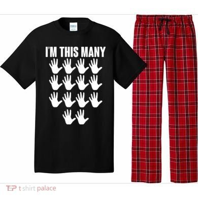 I'm This Many - 70th Birthday Pajama Set