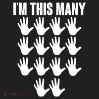 I'm This Many - 70th Birthday Tumbler thumb 3