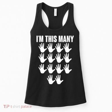I'm This Many - 70th Birthday Women's Tank Top