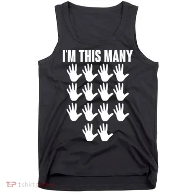 I'm This Many - 70th Birthday Tank Top