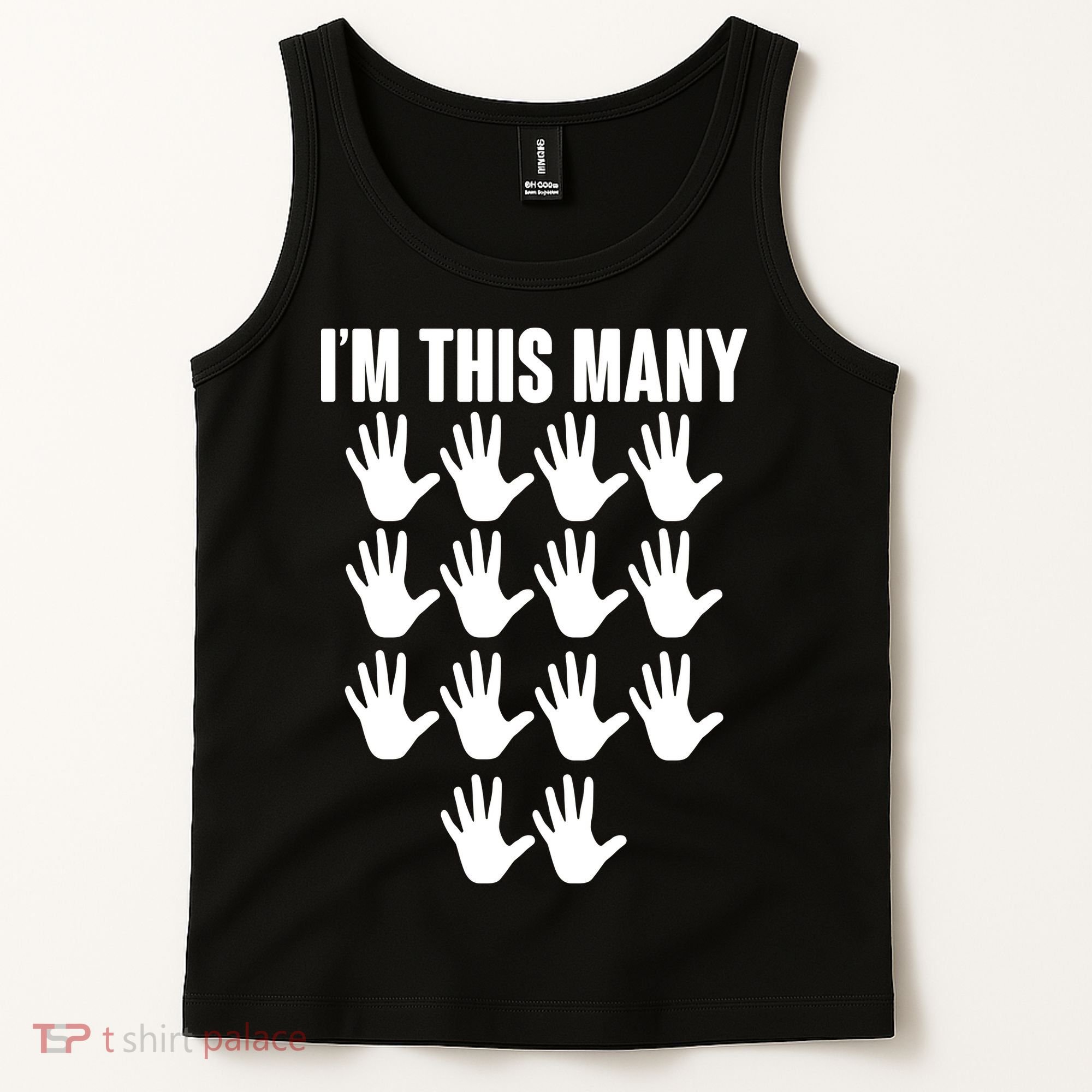 I'm This Many - 70th Birthday Tank Top