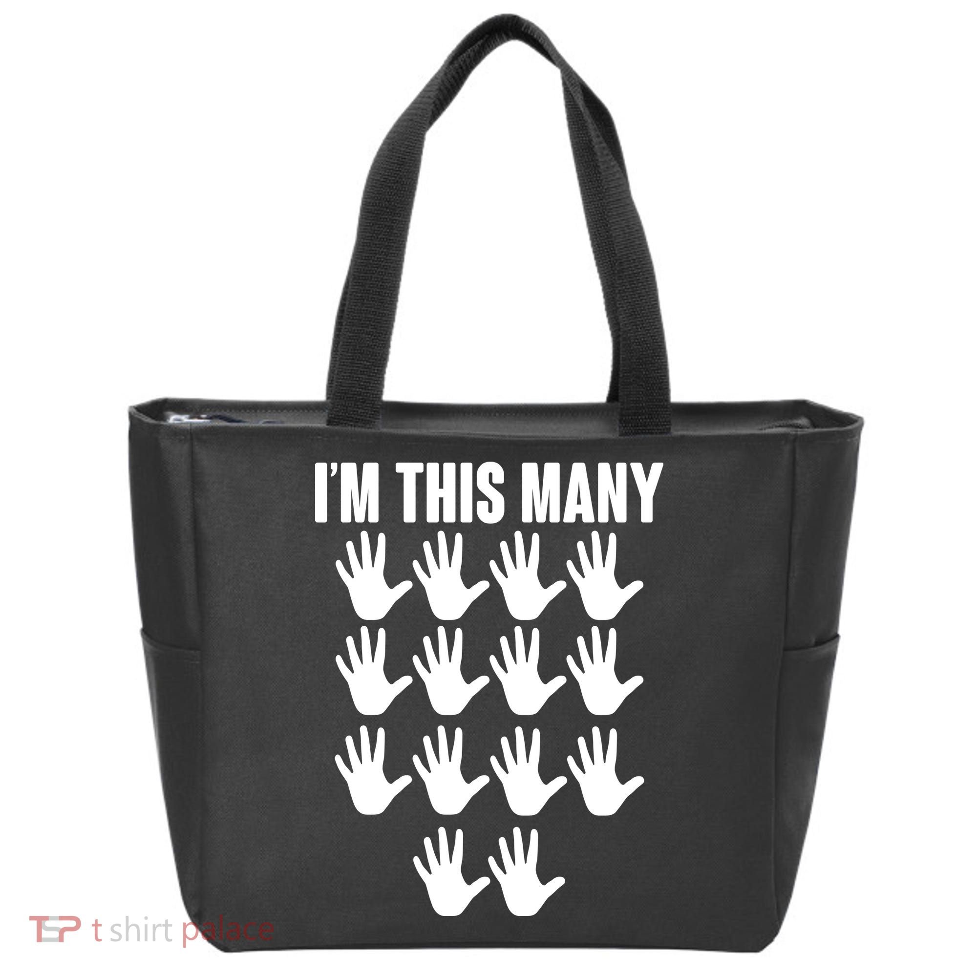 I'm This Many - 70th Birthday Tote Bag