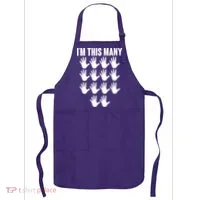 I'm This Many - 70th Birthday Apron thumb 0