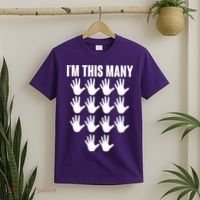 I'm This Many - 70th Birthday T-Shirt thumb 2