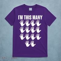 I'm This Many - 70th Birthday T-Shirt thumb 5