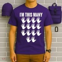 I'm This Many - 70th Birthday T-Shirt thumb 6