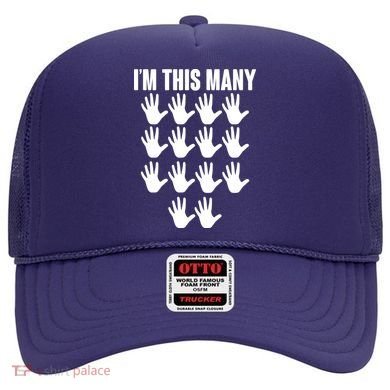 I'm This Many - 70th Birthday Hat