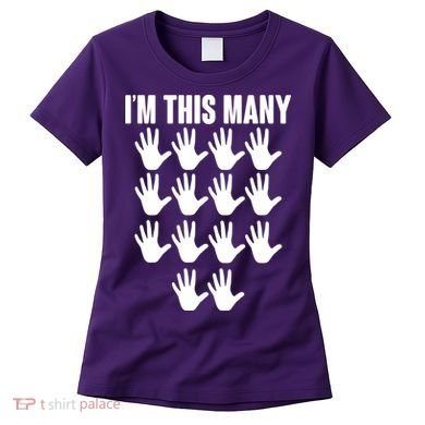 I'm This Many - 70th Birthday Women's T-Shirt