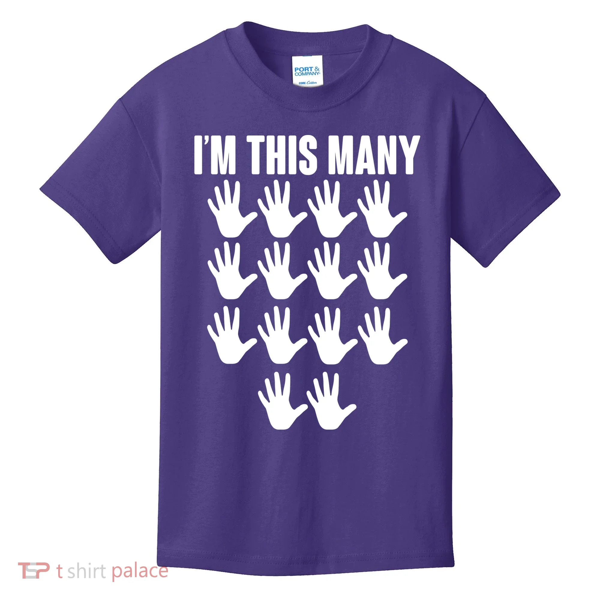 I'm This Many - 70th Birthday Kids T-Shirt