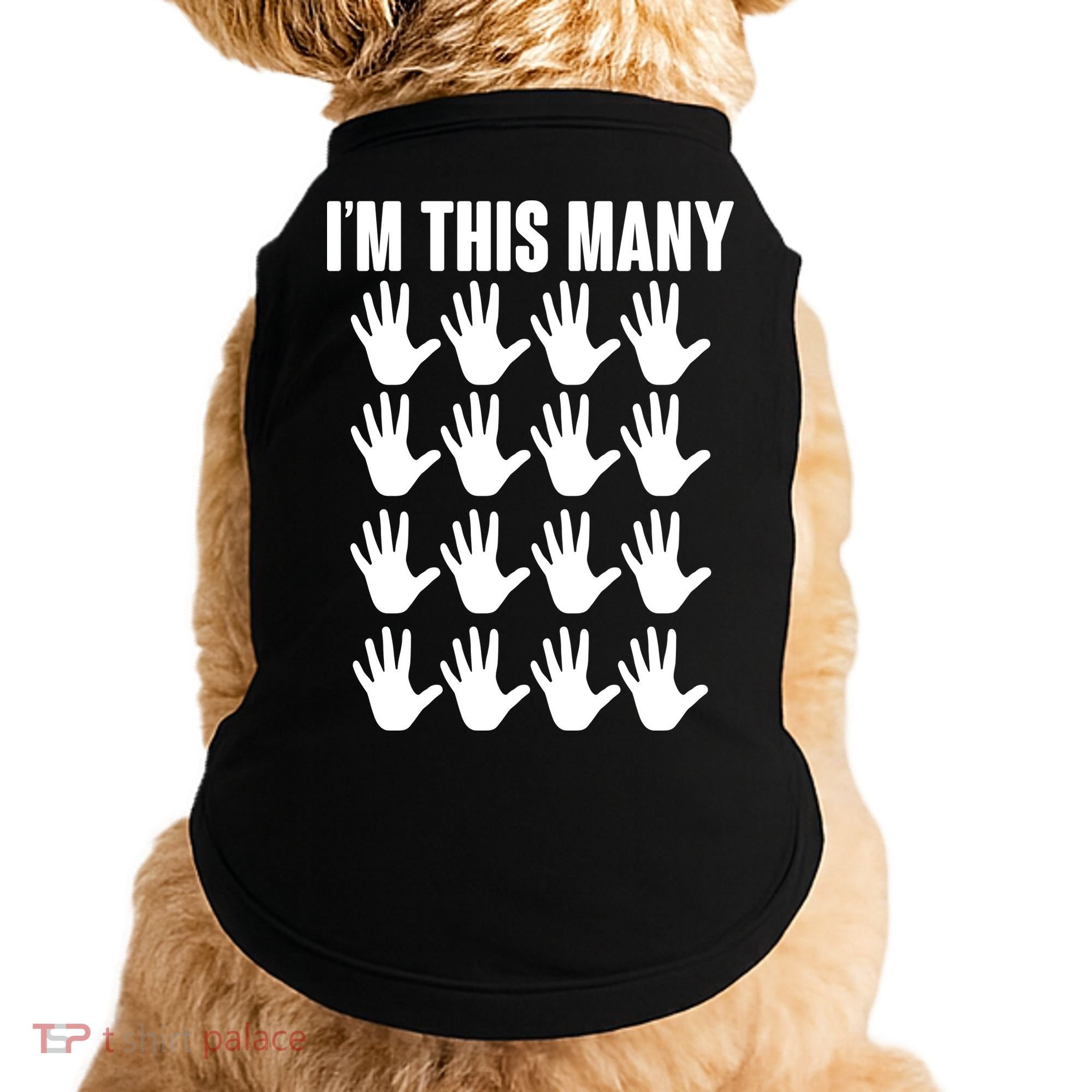 I'm This Many - 80th Birthday Doggie Tank