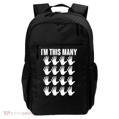 I'm This Many - 80th Birthday Backpack