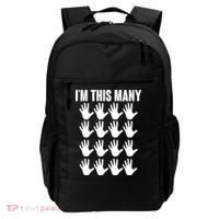 I'm This Many - 80th Birthday Backpack thumb 0