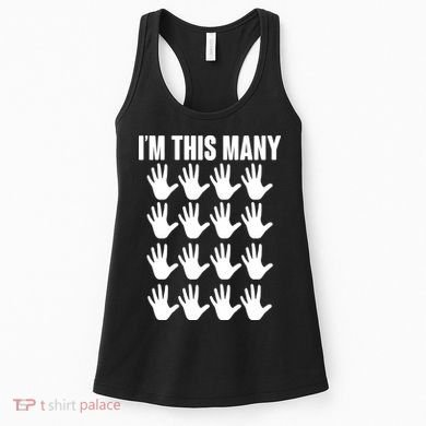 I'm This Many - 80th Birthday Women's Tank Top