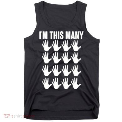 I'm This Many - 80th Birthday Tank Top