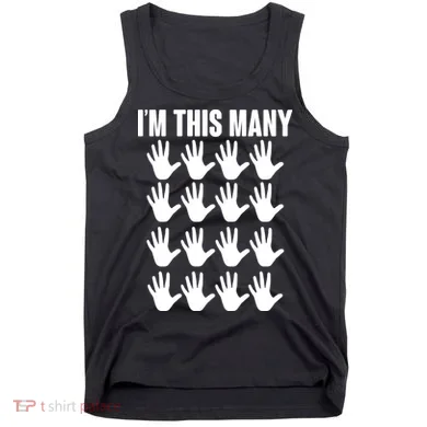 I'm This Many - 80th Birthday Tank Top