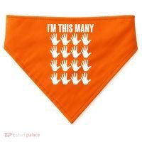 I'm This Many - 80th Birthday USA-Made Doggie Bandana thumb 0
