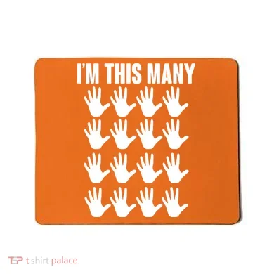 I'm This Many - 80th Birthday Mousepad