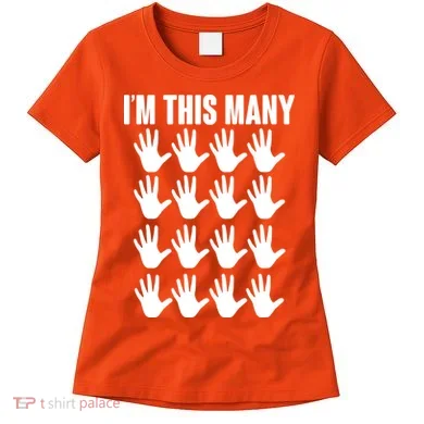 I'm This Many - 80th Birthday Women's T-Shirt