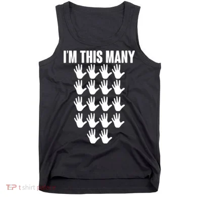 I'm This Many - 90th Birthday Tank Top