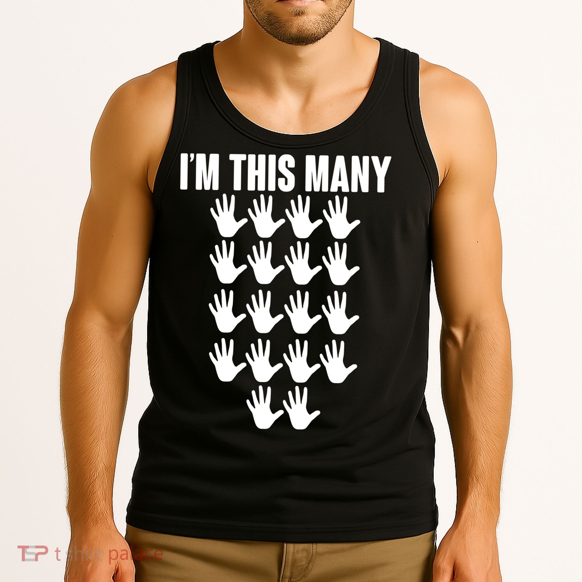 I'm This Many - 90th Birthday Tank Top