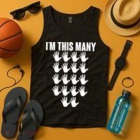 I'm This Many - 90th Birthday Tank Top thumb 4