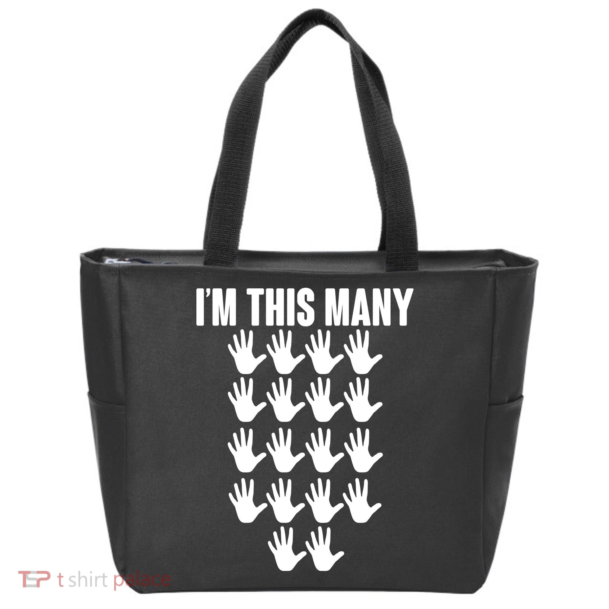 I'm This Many - 90th Birthday Tote Bag