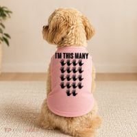 I'm This Many - 90th Birthday Doggie Tank thumb 2