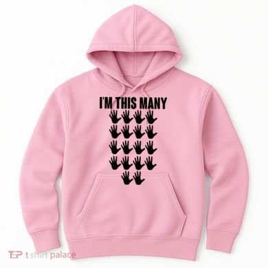 I'm This Many - 90th Birthday Hoodie