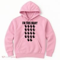 I'm This Many - 90th Birthday Hoodie thumb 0