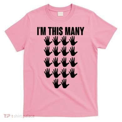 I'm This Many - 90th Birthday T-Shirt