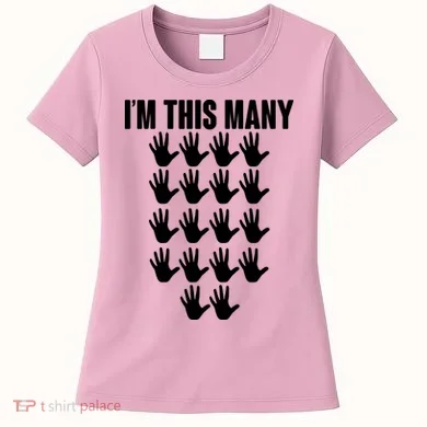 I'm This Many - 90th Birthday Women's T-Shirt