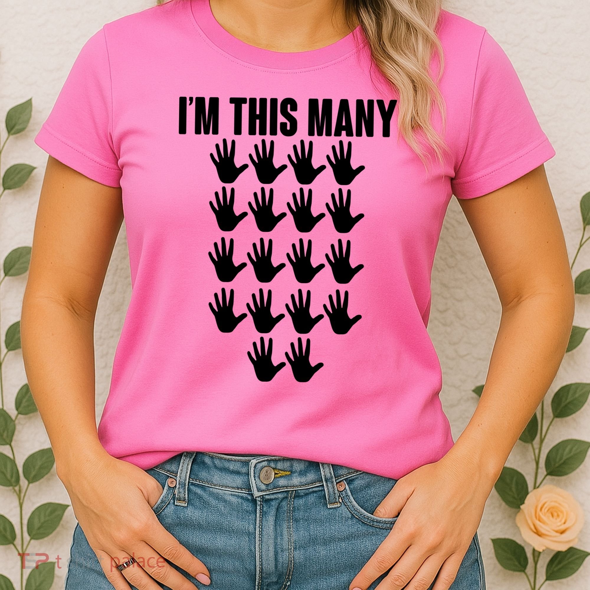 I'm This Many - 90th Birthday Women's T-Shirt
