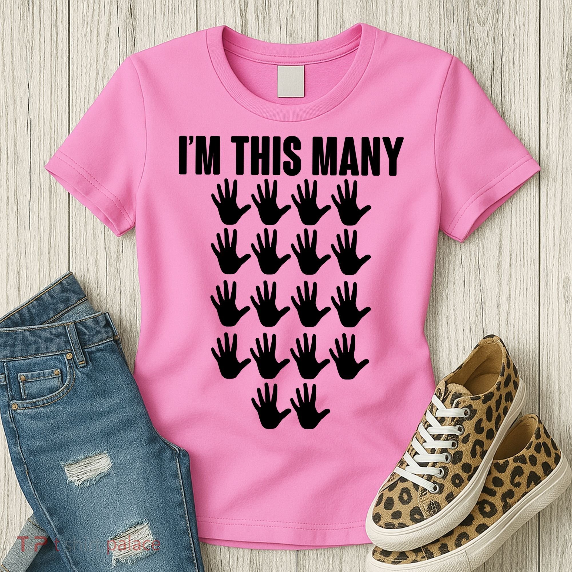 I'm This Many - 90th Birthday Women's T-Shirt