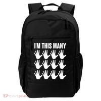 I'm This Many 60th Birthday Backpack thumb 0